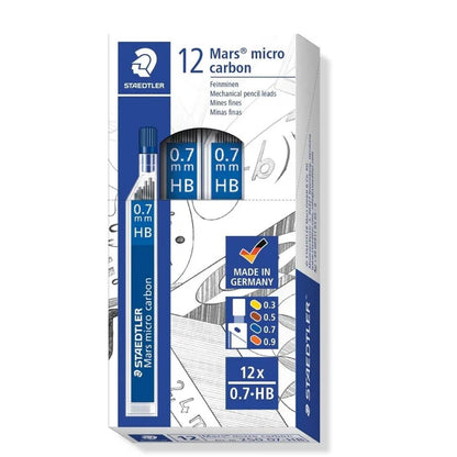 STAEDTLER PENCIL LEAD 250 0.7MM HB