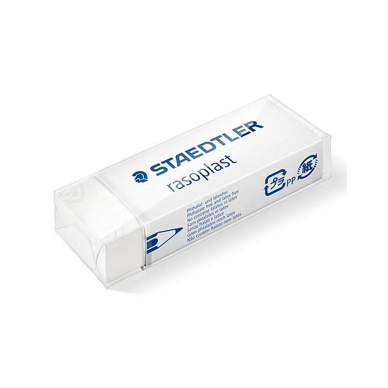 STAEDTLER 526 B20 RASOPLAST ERASER JUMBO