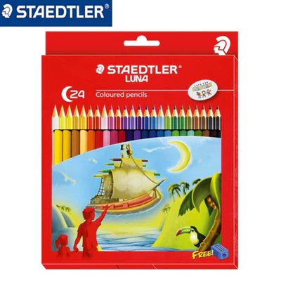 STAEDTLER LUNA COLOURED PENCIL SET 24-136 C24
